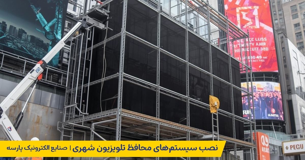  نصب سیستم‌های محافظ تلویزیون شهری